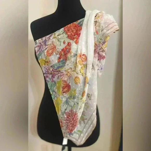 INC Floral Print Scarf. NWT - Picture 1 of 5